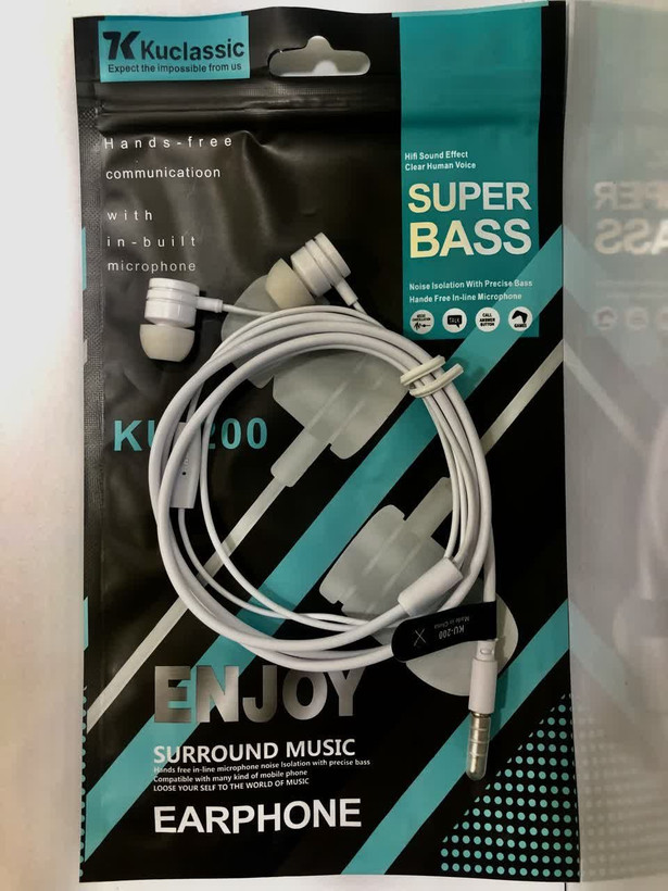 هندزفری super bass مدل ku200