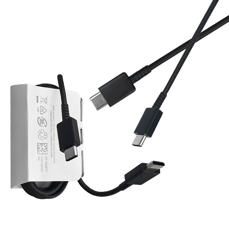 کابل شارژ اصلی سامسونگ USB-C توربو مدل S22-Ultra