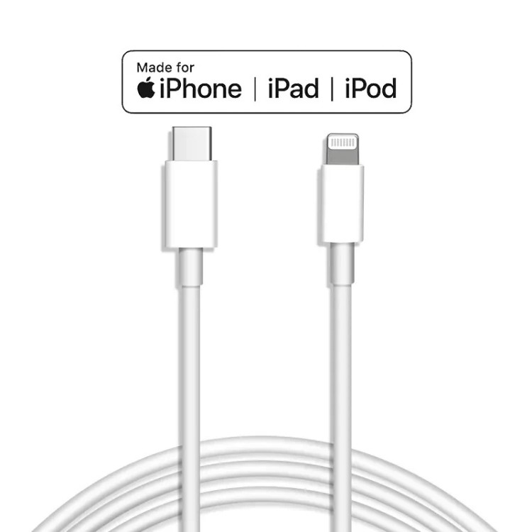کابل تبدیل USB-C به لایتنینگ مدل iP طول 1 متر